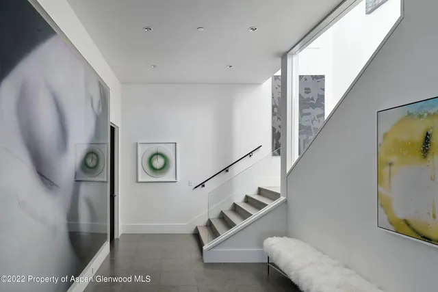 a view of entryway and hall