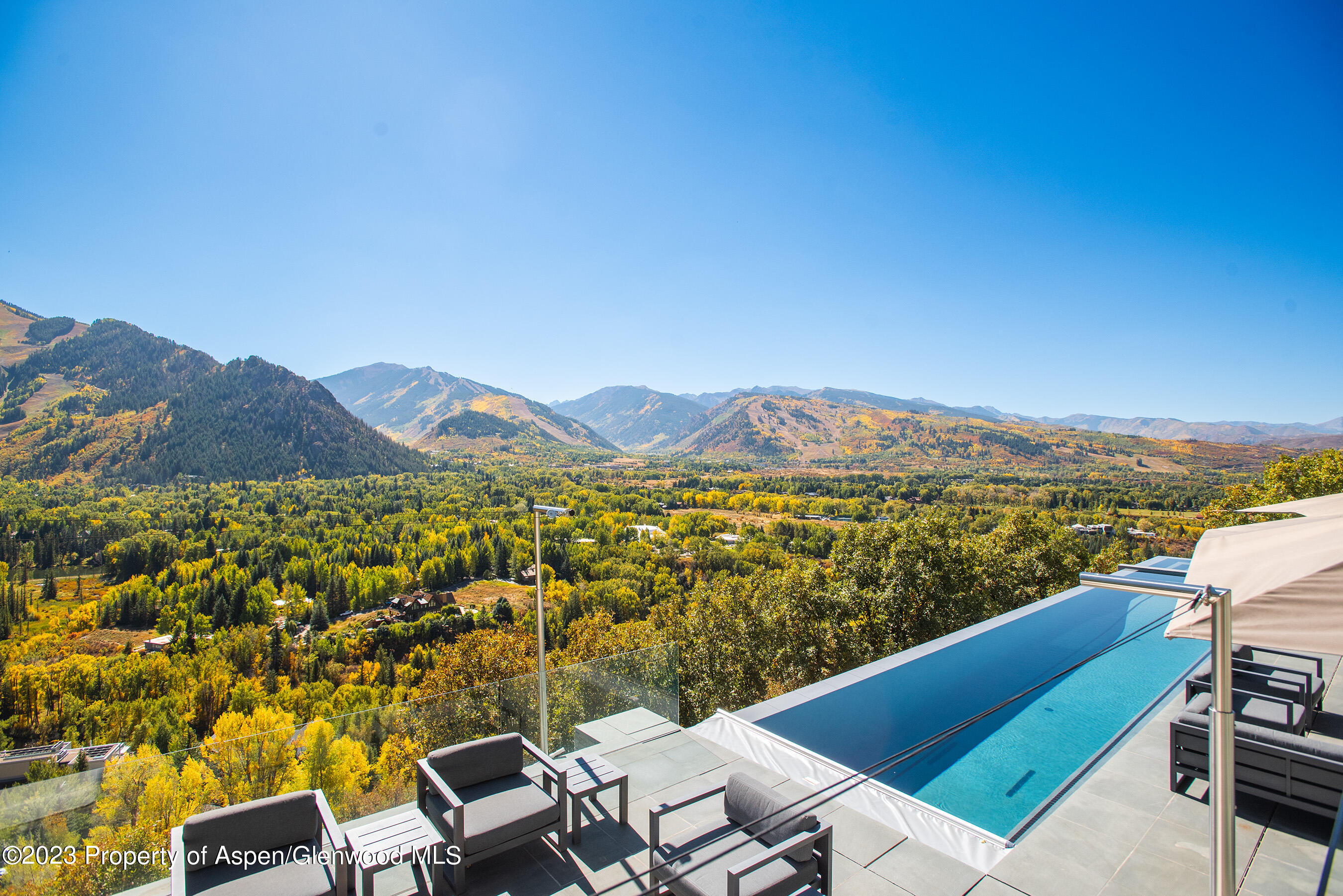 257 Ridge Road Aspen, CO 81612 - Photo 41 of 47 a view of a terrace with furniture