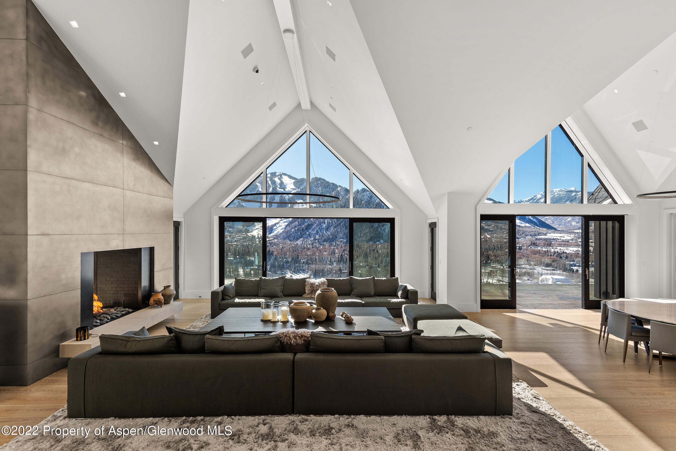 257 Ridge Road Aspen, CO 81612 - Photo 8 of 47 a living room with furniture and a large window