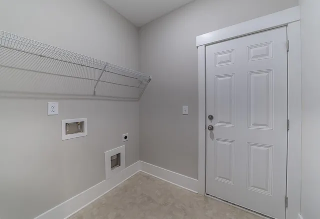 a view of empty room