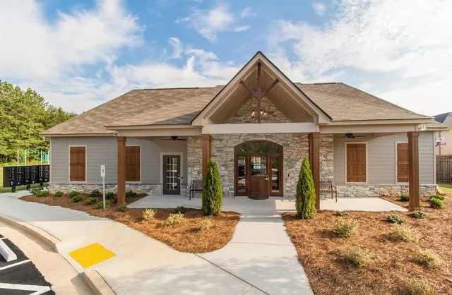 a view of a house with outdoor space