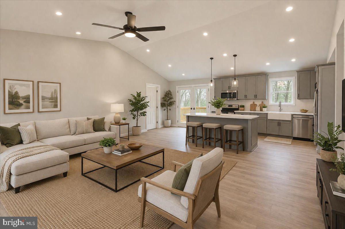 Bushy Ridge Star Tannery, VA 22654 - Photo 17 of 38 great room - virtually staged