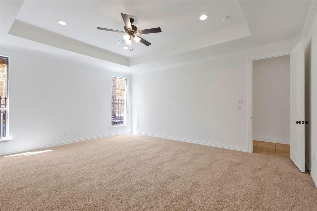 7905 Kickapoo Drive McKinney, TX 75070 - Photo 18 of 38 Downstairs Primary Bedroom