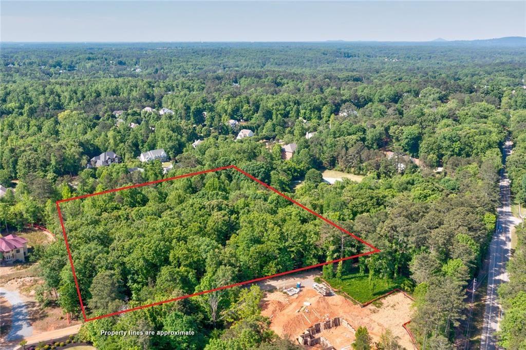 1265 Summit Road Milton, GA 30004 - Photo 4 of 11 a view of a green field with lots of bushes