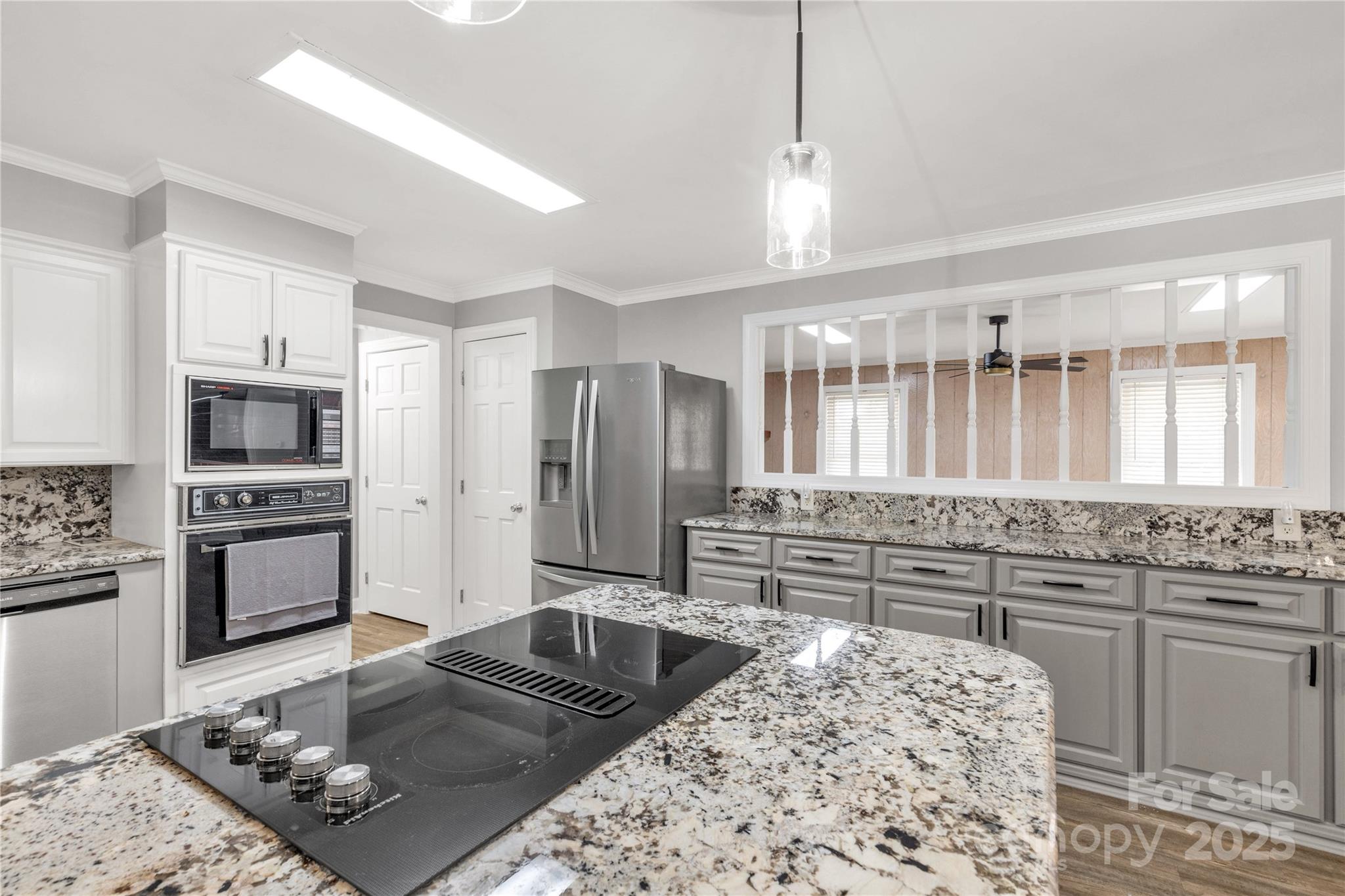 4336 McAllister Road Catawba, SC 29704 - Photo 15 of 47 a kitchen with stainless steel appliances kitchen island granite countertop a sink stove and refrigerator