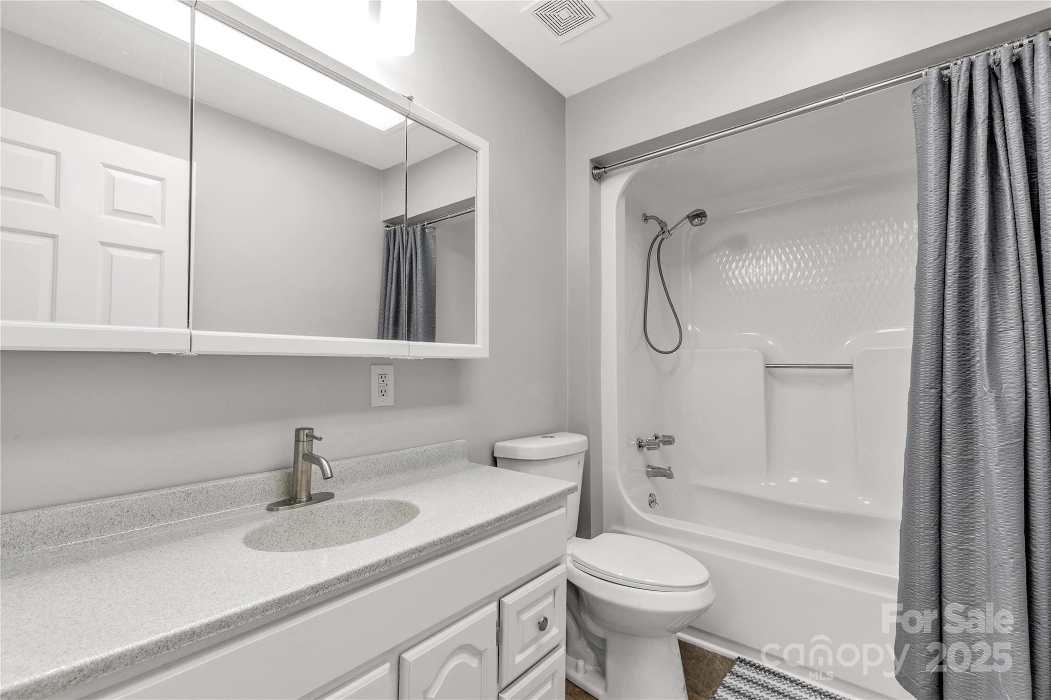4336 McAllister Road Catawba, SC 29704 - Photo 26 of 47 a bathroom with a sink toilet tub and shower