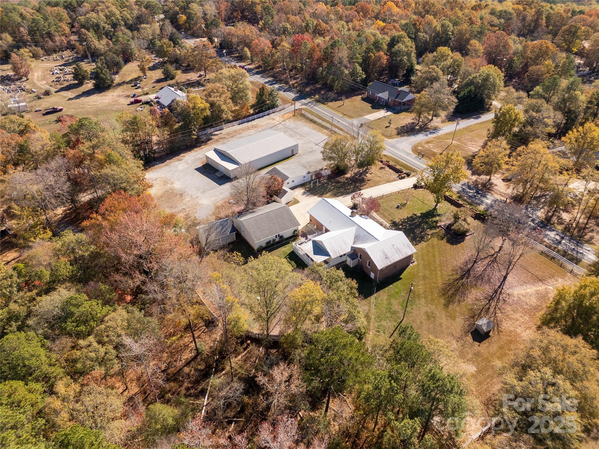 4336 McAllister Road Catawba, SC 29704 - Photo 4 of 47 an aerial view of residential houses with outdoor space