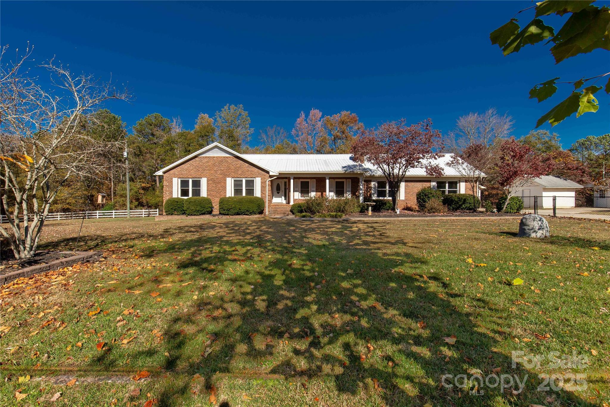 4336 McAllister Road Catawba, SC 29704 - Photo 6 of 47 a front view of a building with a yard
