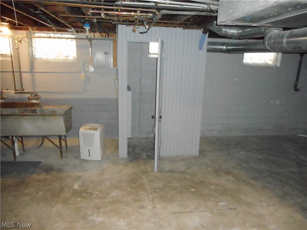 1150 Castleton Road Cleveland Heights, OH 44121 - Photo 19 of 25 Not only does this basement have so much room, it even has a partial bath and fresh paint throughout.