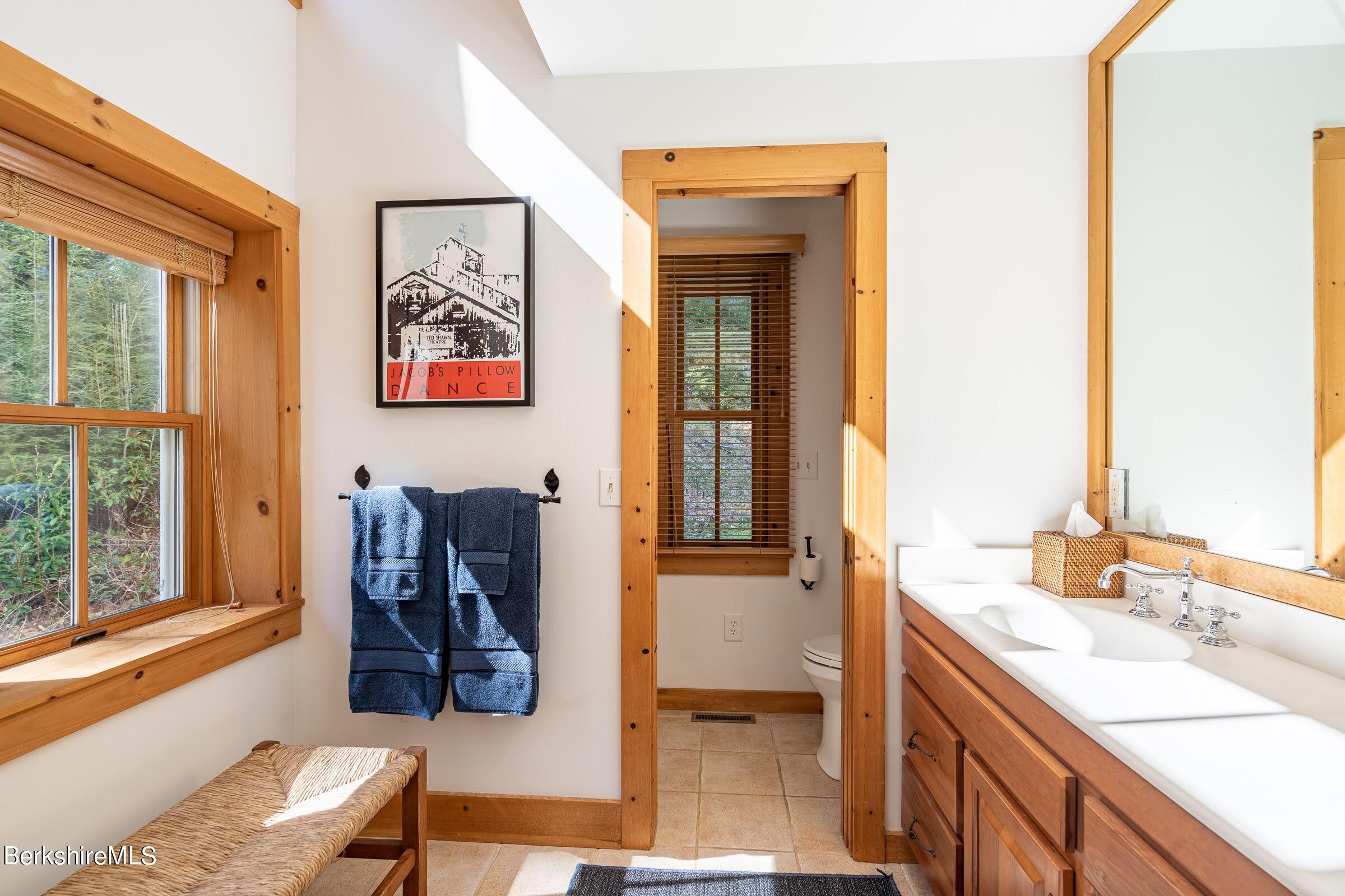 14 Bidwell Road Monterey, MA 01245 - Photo 20 of 36 FIRST FL AND PRIMARY BATHROOM