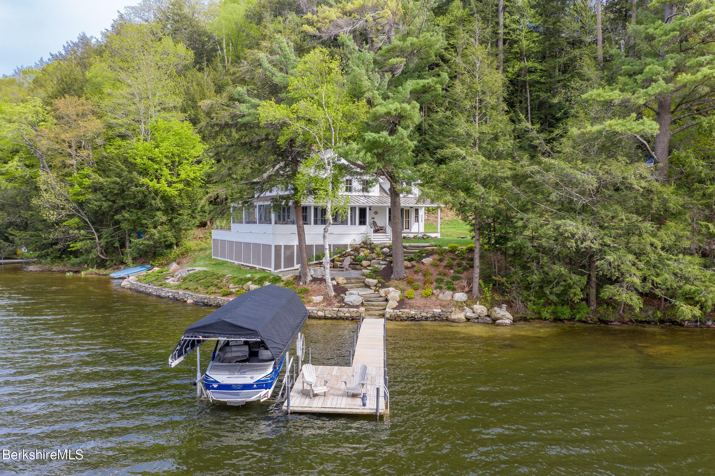 14 Bidwell Road Monterey, MA 01245 - Photo 4 of 36 DOCK AND HOUSE
