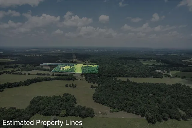 a view of a lake with a city
