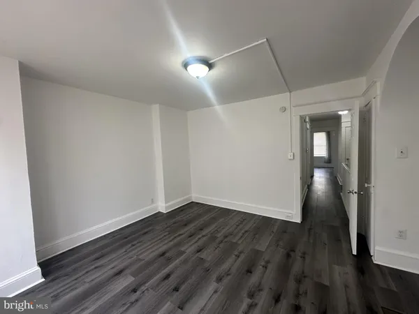 wooden floor in an empty room
