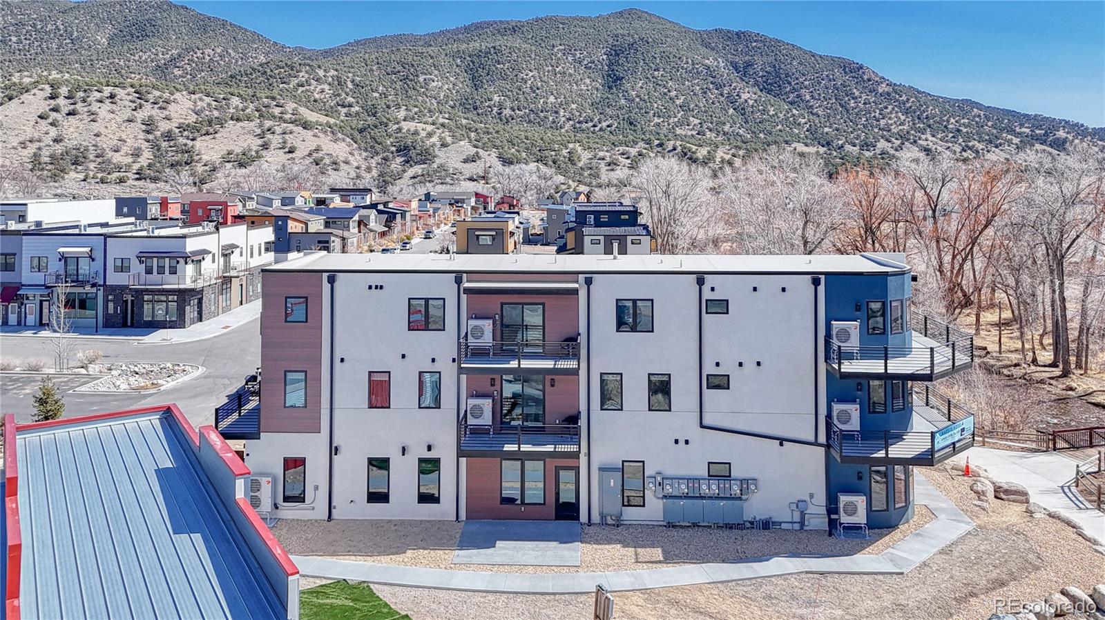 136 Old Stage Road, Unit 1B Salida, CO 81201 - Photo 24 of 24 a view of city with tall buildings