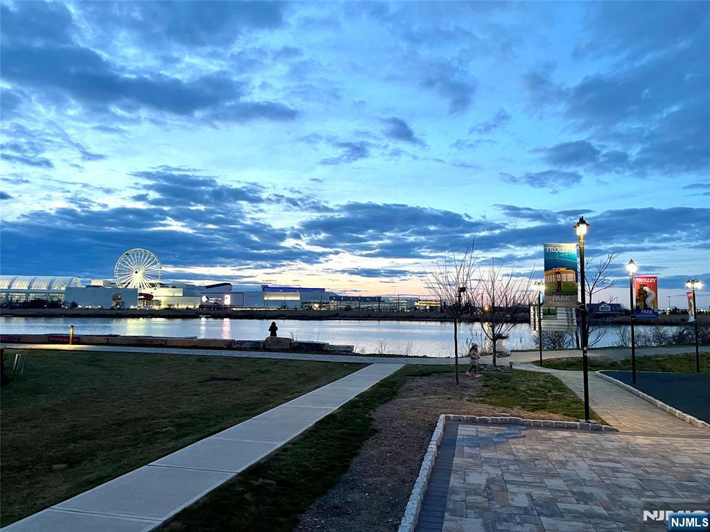 1625 Paterson Plank Road, Unit 18 Secaucus, NJ 07094 - Photo 23 of 23 a view of a lake with a yard