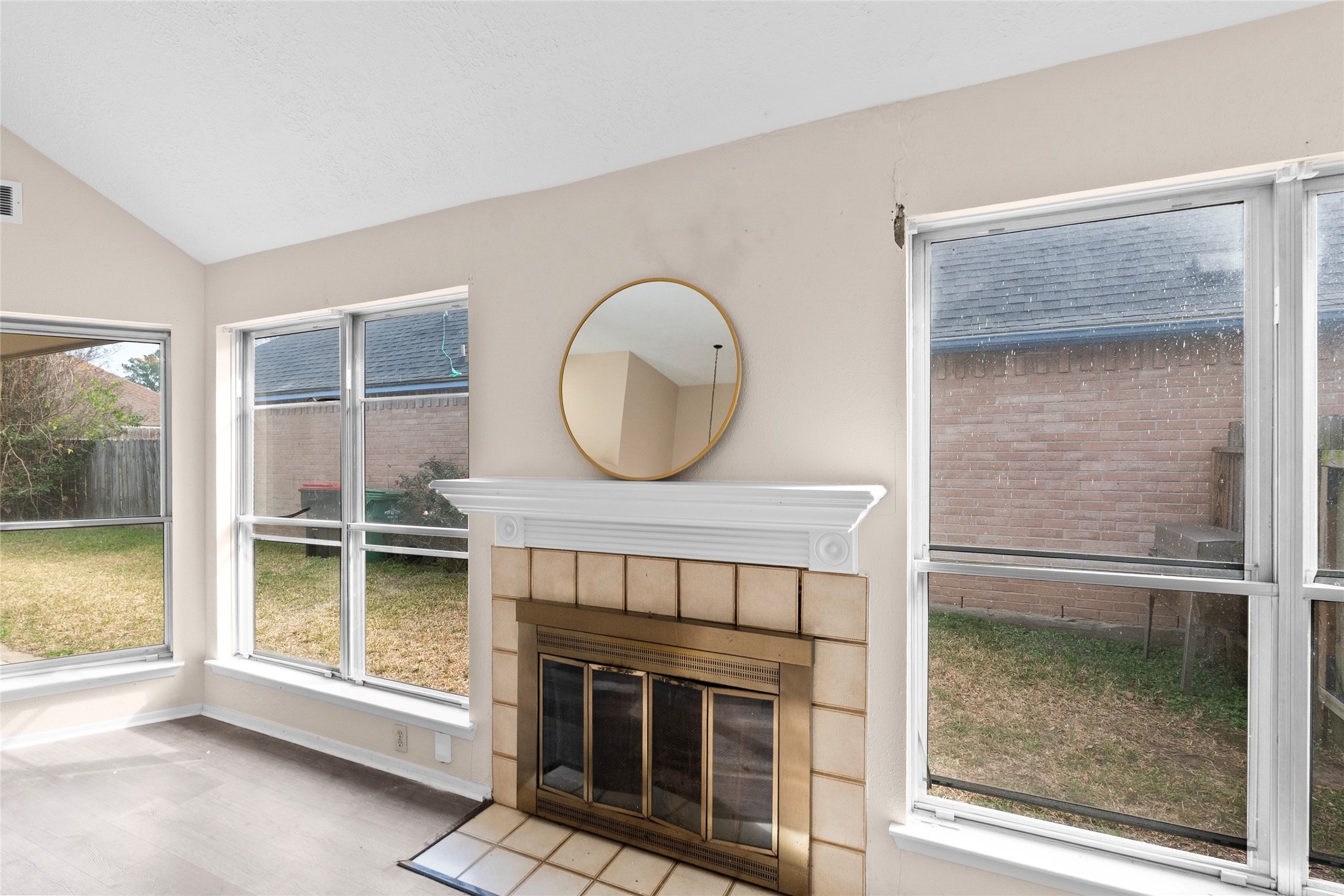 13222 Maplecrest Drive Houston, TX 77041 - Photo 11 of 31 a view of a livingroom with furniture and a fireplace