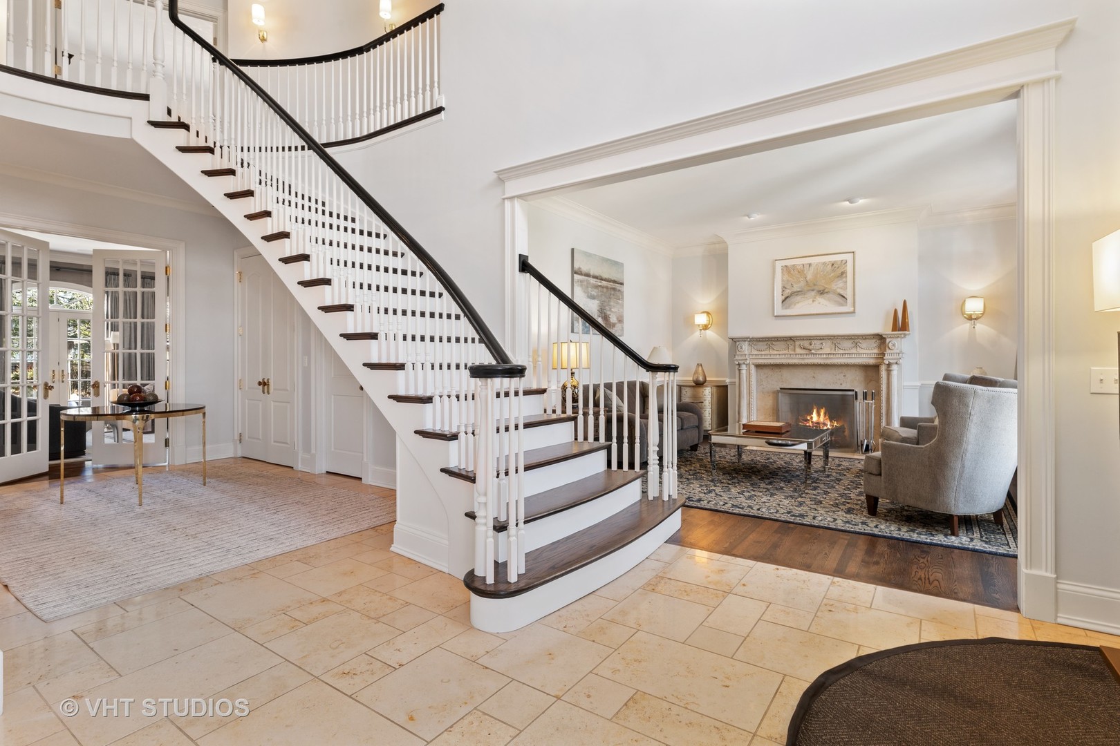 795 Grove Street Glencoe, IL 60022 - Photo 6 of 38 a view of entryway livingroom and hall