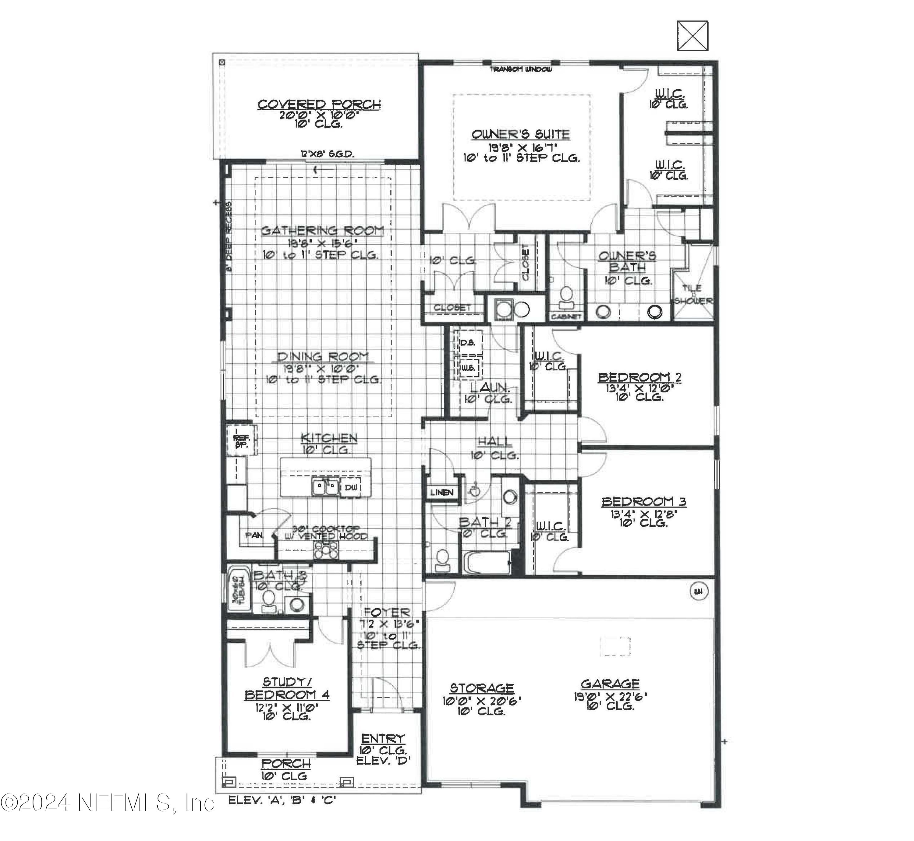85300 Sandy Rdg Loop, Unit 34 Yulee, FL 32097 - Photo 42 of 42 Albatera II Floorplan-OPEN