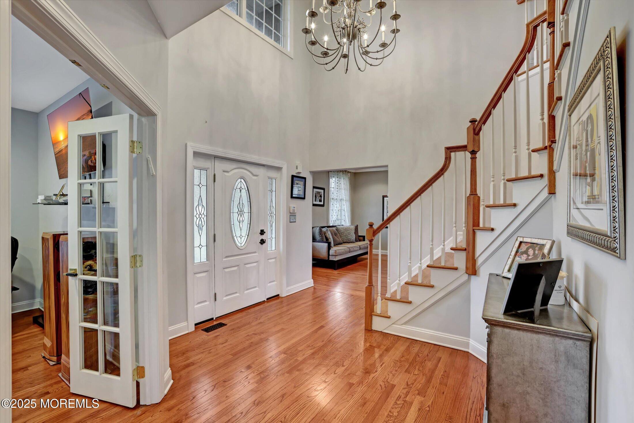 330 Randolph Road Freehold, NJ 07728 - Photo 20 of 63 a view of entryway and hall with wooden floor