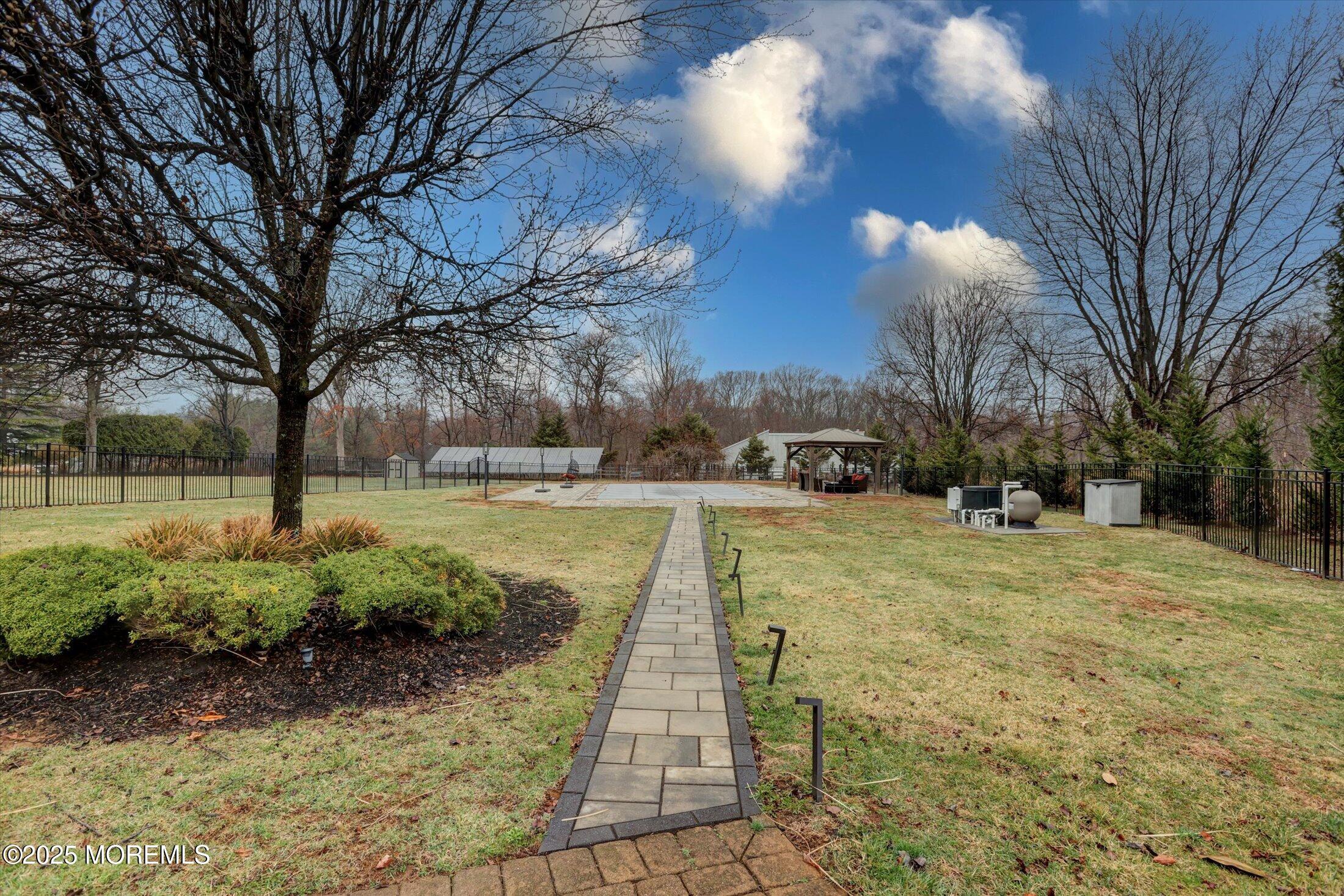 330 Randolph Road Freehold, NJ 07728 - Photo 55 of 63 a view of yard with swimming pool
