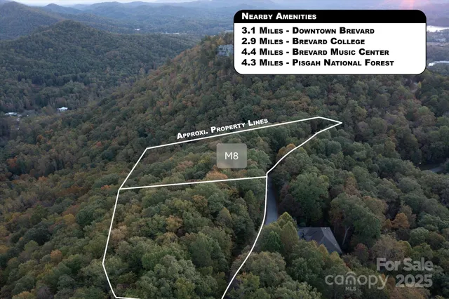 a aerial view of a house with a garden and a swimming pool