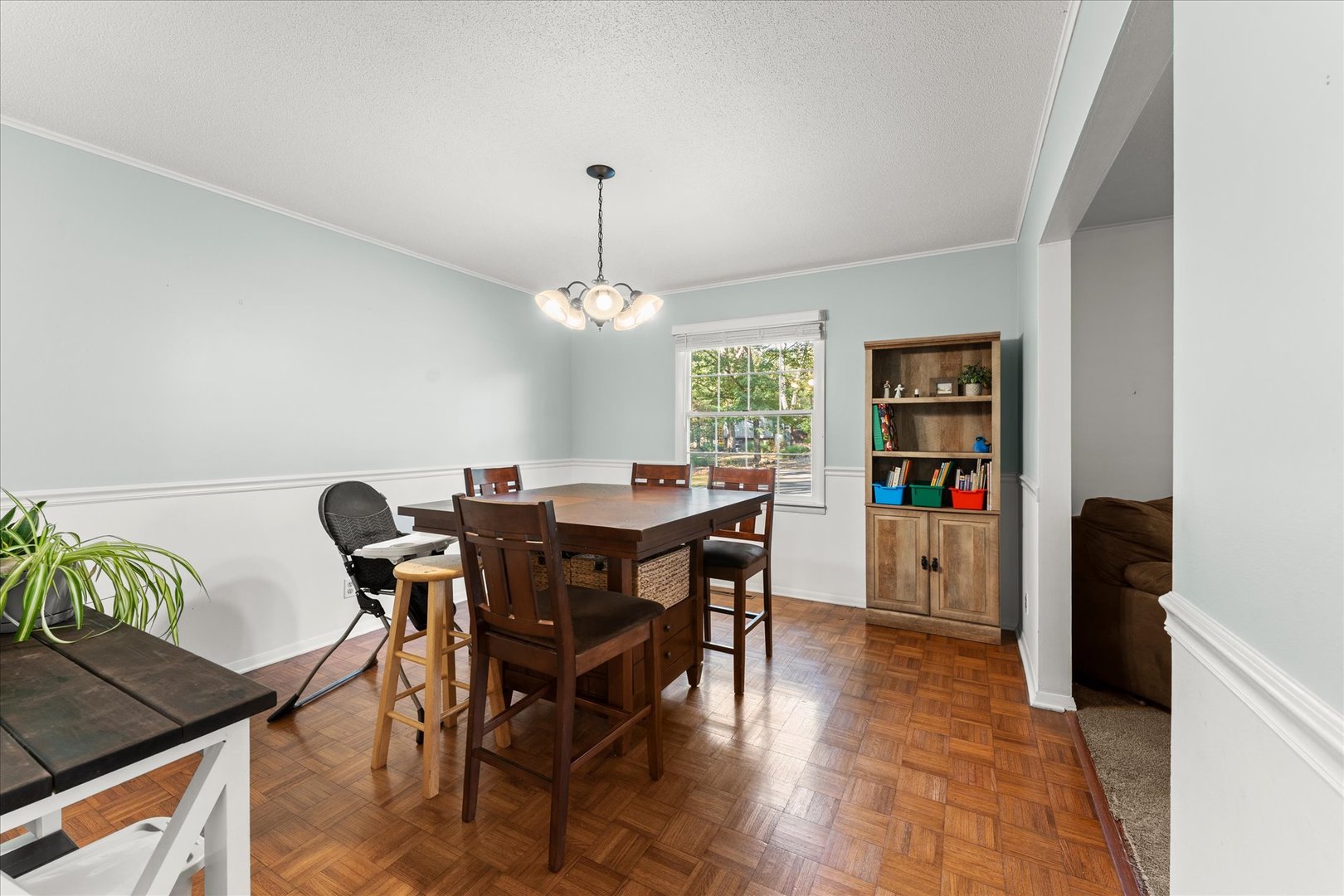 1108 Riverside Court Mahomet, IL 61853 - Photo 10 of 50 a view of a dining room with furniture window and wooden floor