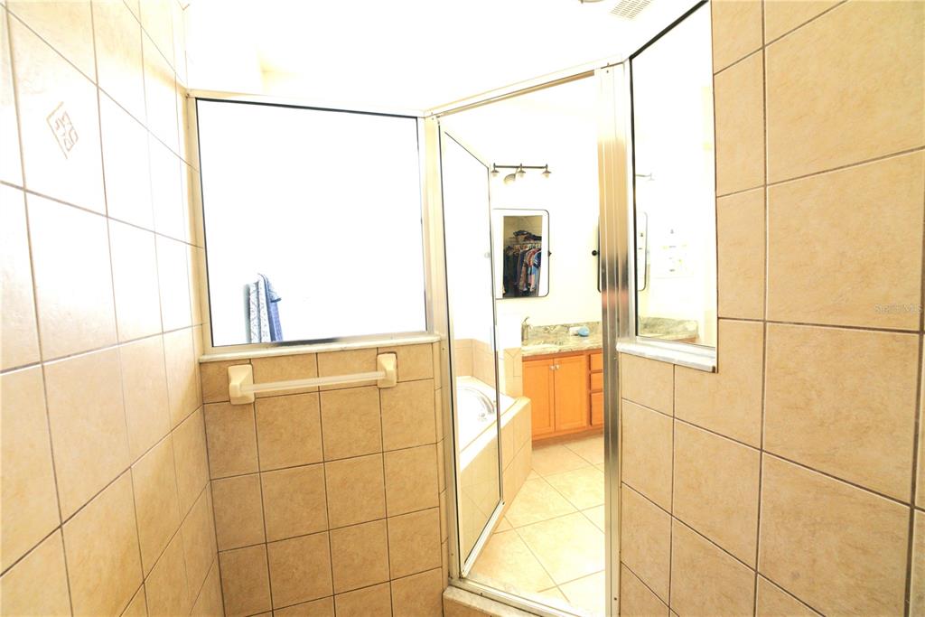 2309 Wolf Ridge Lane Mount Dora, FL 32757 - Photo 44 of 62 a bathroom with a shower and a shower