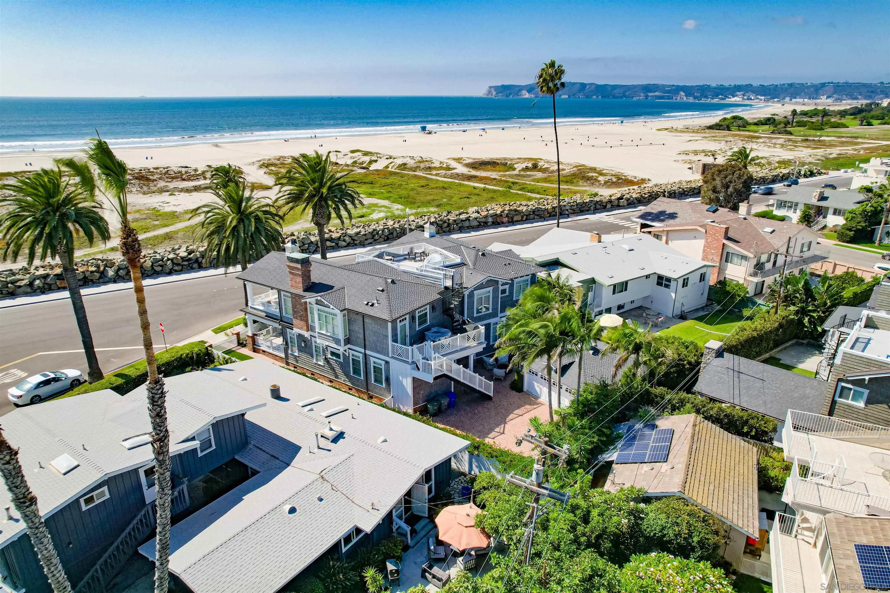 441 Ocean Boulevard Coronado, CA 92118 - Photo 40 of 40 a view of an ocean with a building in the background
