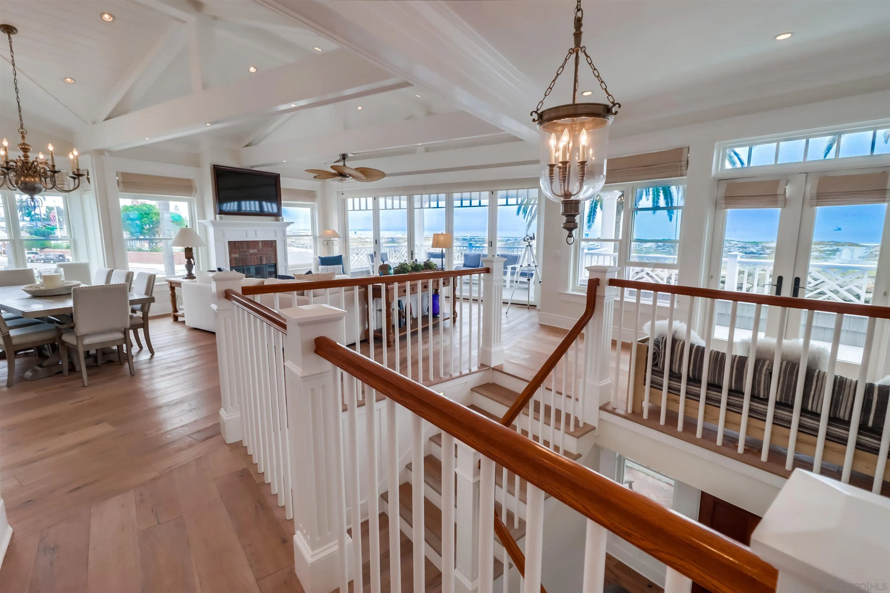 441 Ocean Boulevard Coronado, CA 92118 - Photo 4 of 40 a view of a dining room with furniture window and wooden floor