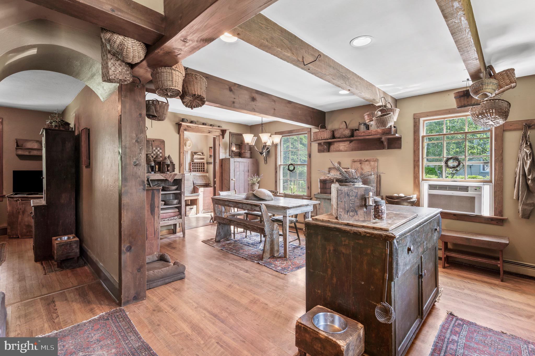 5 Central Avenue Pitman, NJ 08071 - Photo 10 of 49 Cozy kitchen with antique ceiling beams
