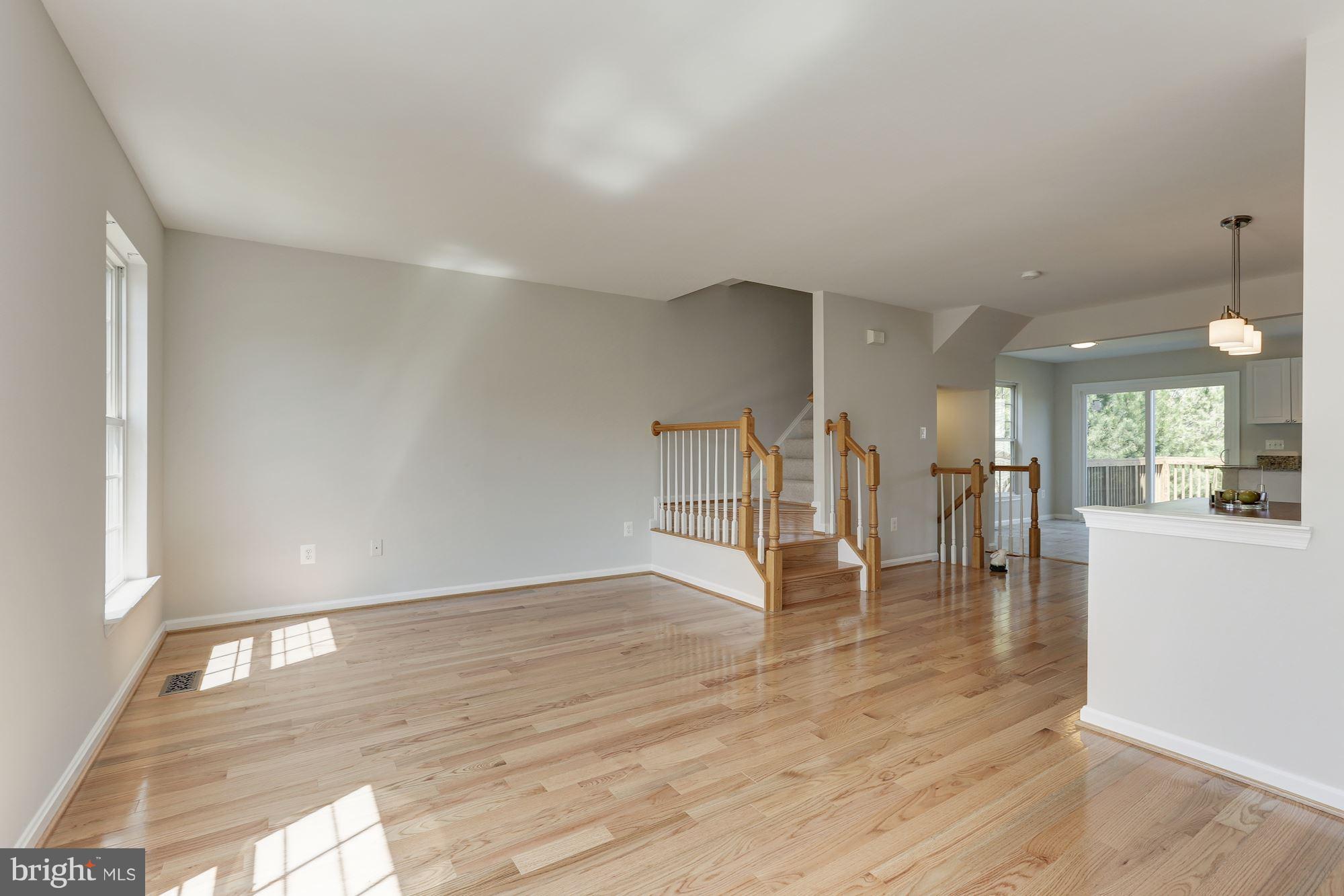 6326 Deer Ridge Trail Springfield, VA 22150 - Photo 10 of 30 Living Room - gorgeous new hardwood floors
