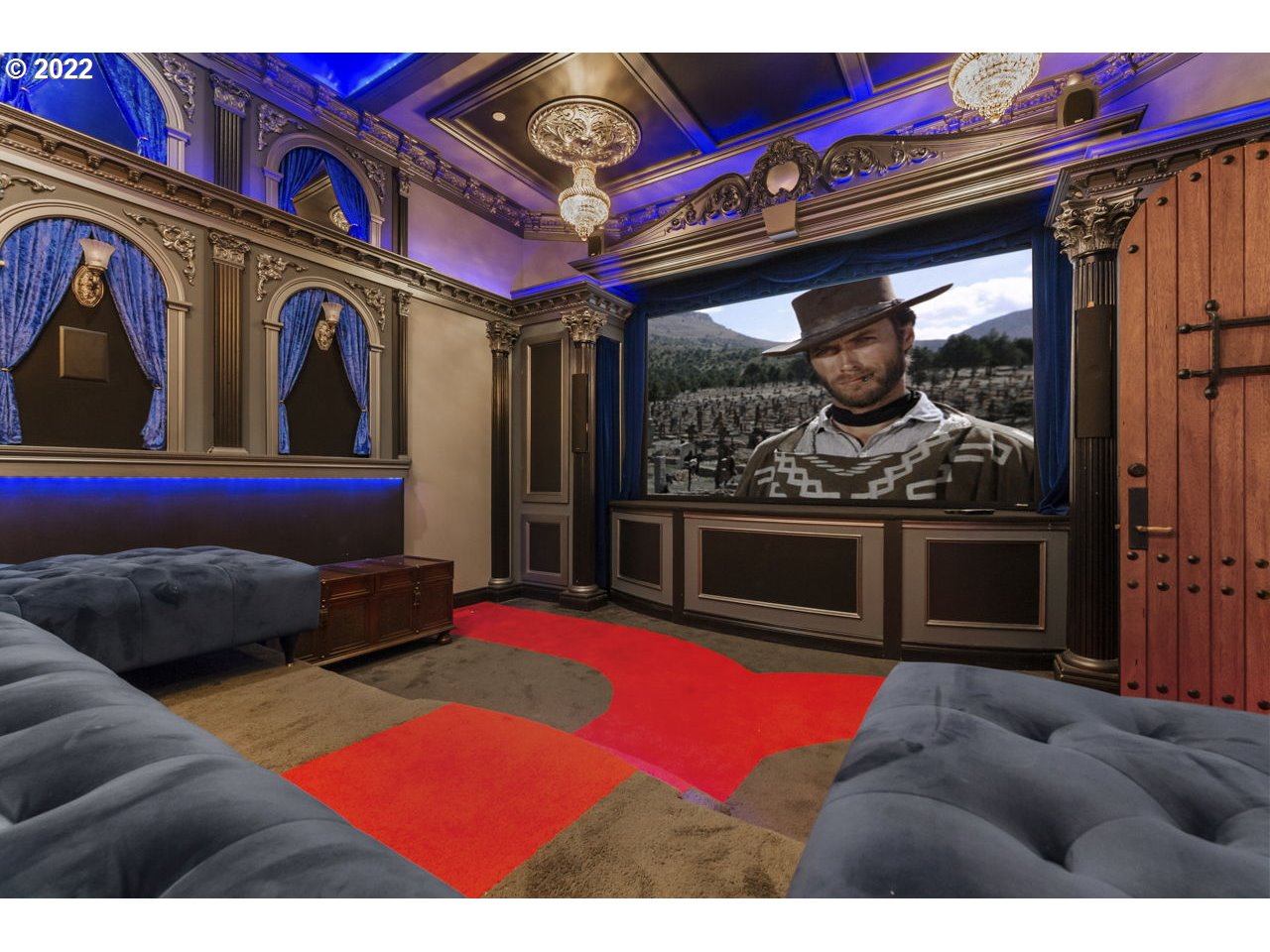 14125 Northwest Germantown Road Portland, OR 97231 - Photo 16 of 32 a living room with balcony a bed and dresser