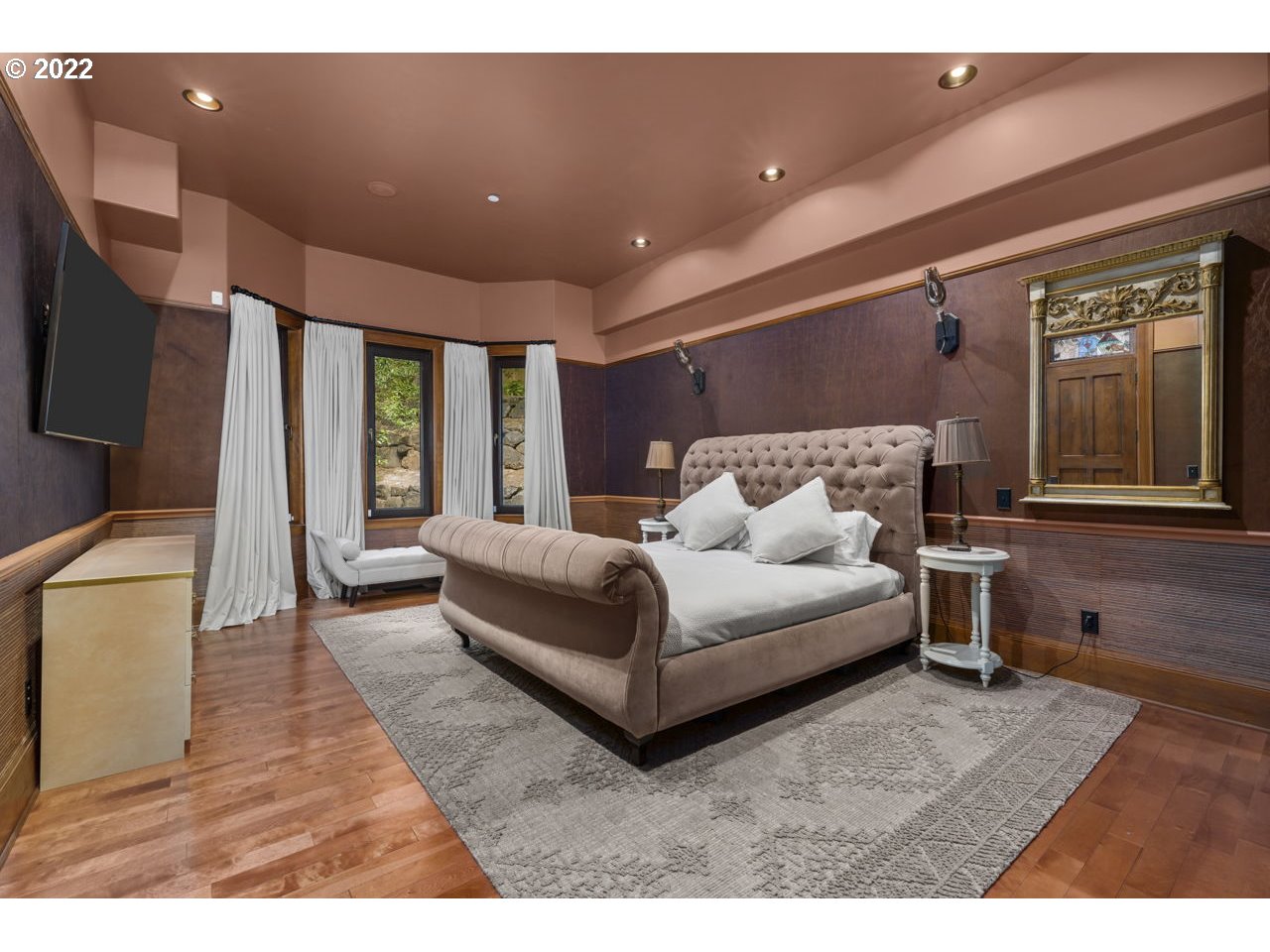 14125 Northwest Germantown Road Portland, OR 97231 - Photo 17 of 32 a living room with furniture and a flat screen tv