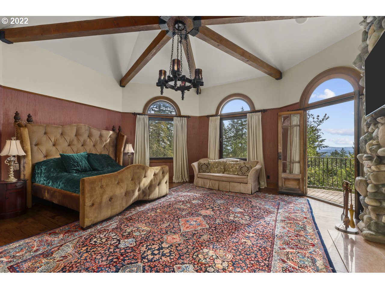 14125 Northwest Germantown Road Portland, OR 97231 - Photo 21 of 32 a view of a livingroom with furniture and a flat screen tv