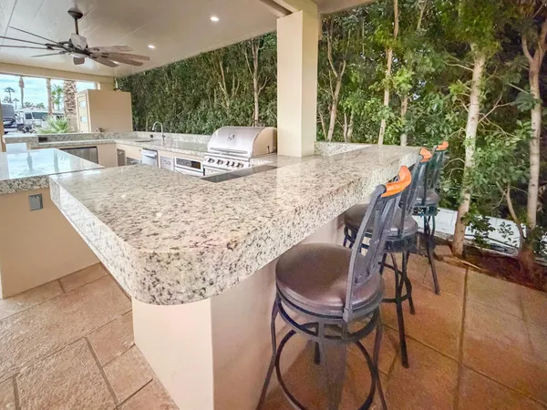 a view of a dining room and livingroom view