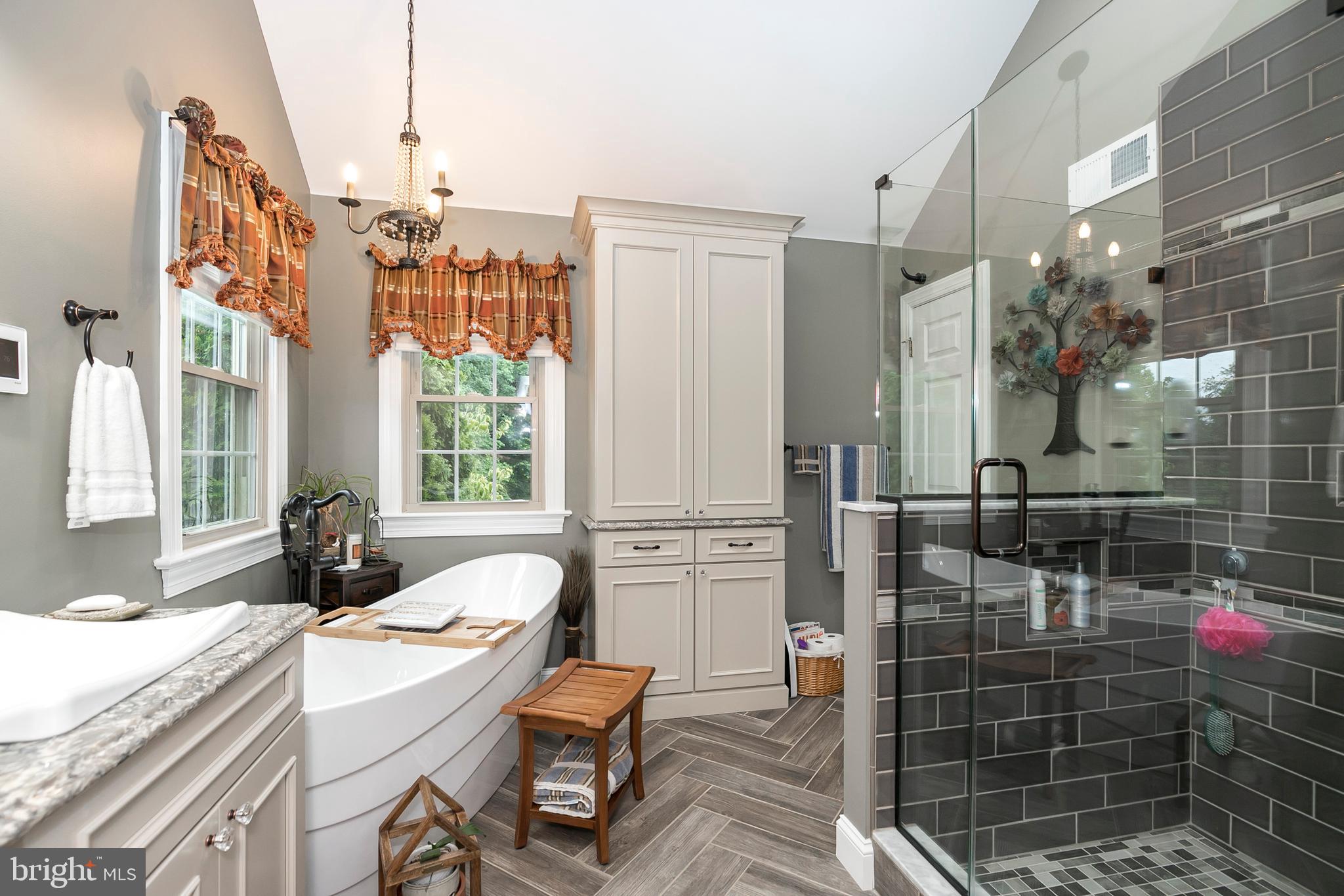 218 Stony Run Road Spring City, PA 19475 - Photo 22 of 39 Stunning Master Bath with Tile HEATED floor!