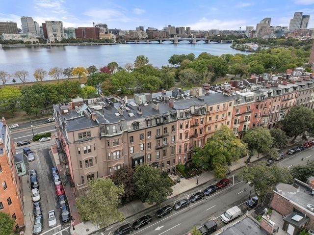 a view of lake with city view