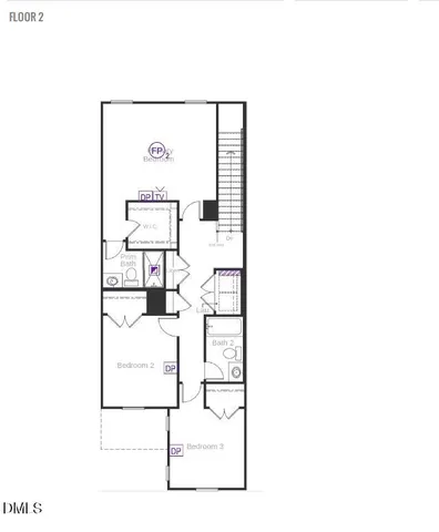 a picture of a floor plan