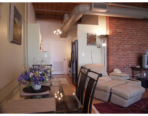 158-166 Chestnut Street, Unit 6E Springfield, MA 01103 - Photo 1 of 1 a view of a livingroom with furniture and a potted plant
