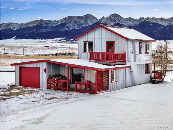 a view of a house with a patio