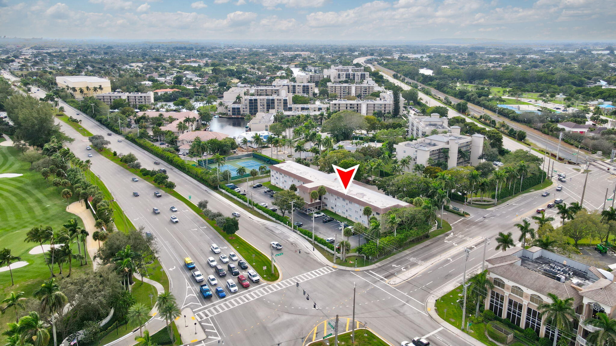 100 Royal Palm Way, Unit 303 Boca Raton, FL 33432 - Photo 35 of 35 an aerial view of a city