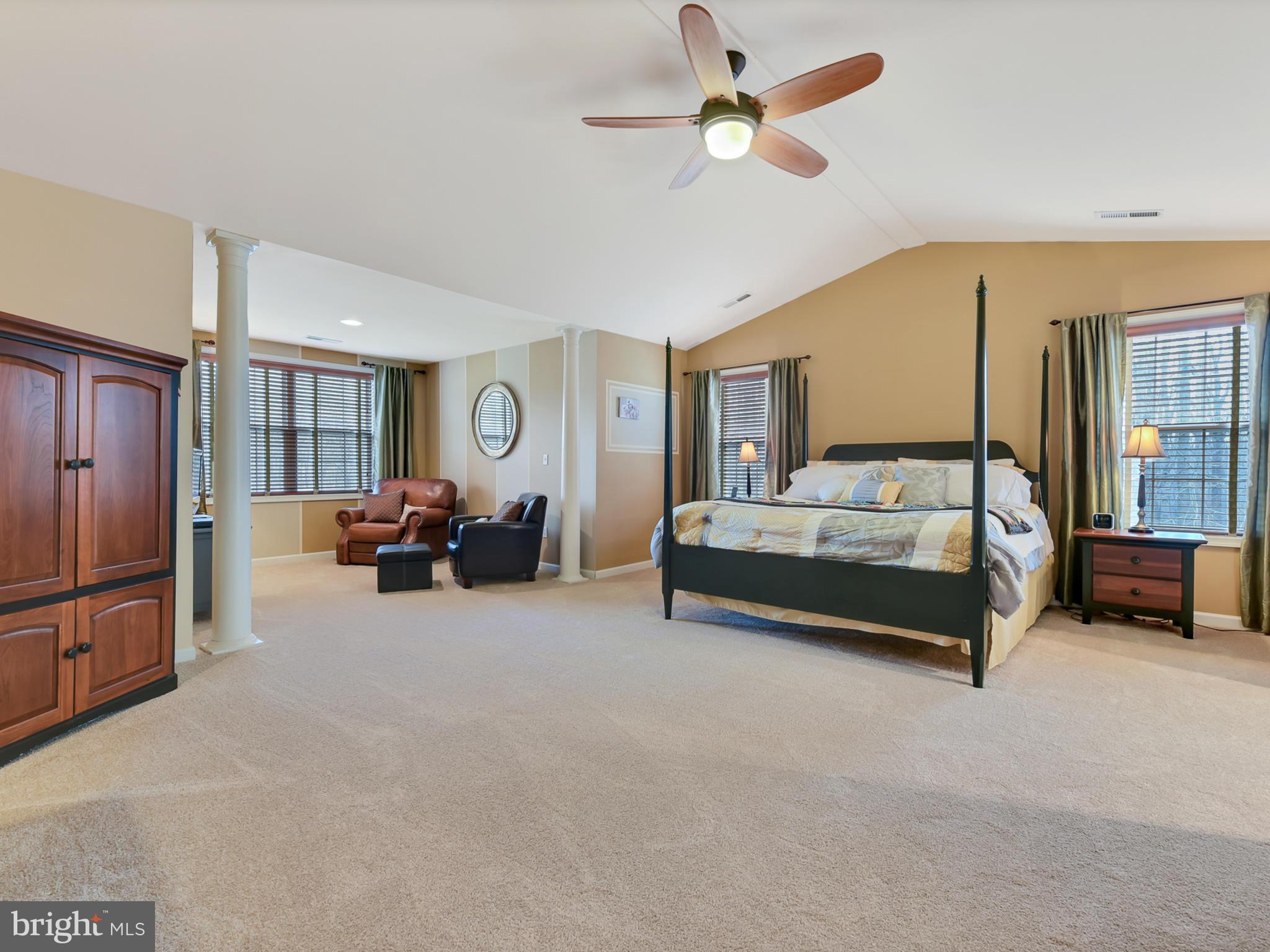 1834 Long Corner Road Mount Airy, MD 21771 - Photo 19 of 44 Large master bedroom with adjacent sitting room.