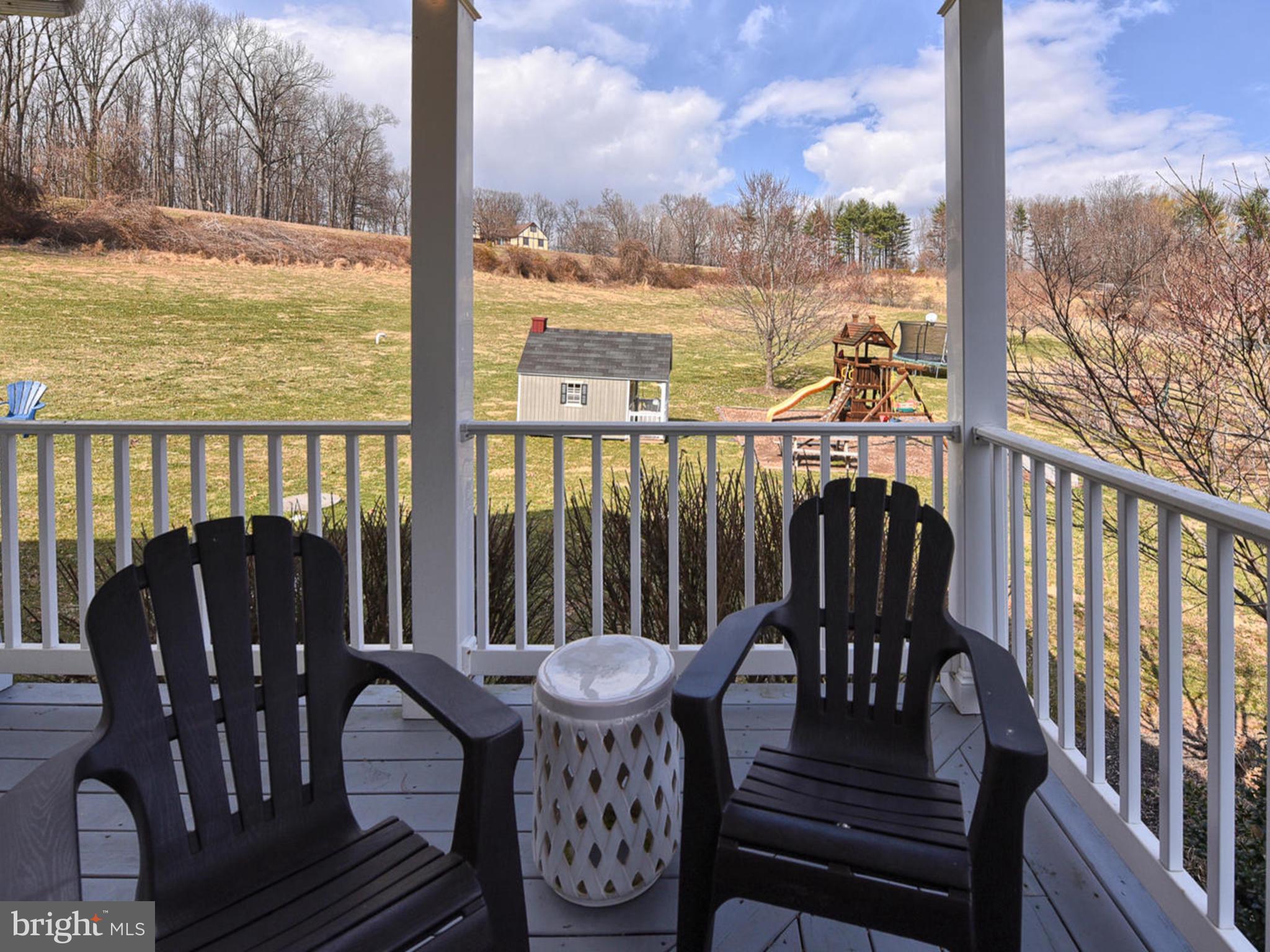 1834 Long Corner Road Mount Airy, MD 21771 - Photo 35 of 44 Morning coffee on the porch.