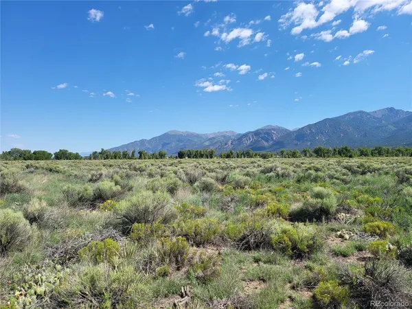 a view of a mountain in the distance