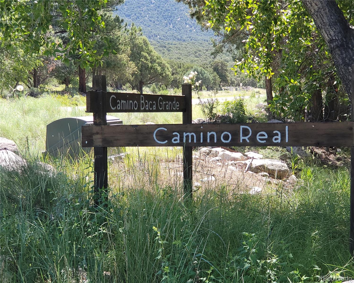 993 Pinon Road Crestone, CO 81131 - Photo 5 of 42 a view of a swimming pool with a patio