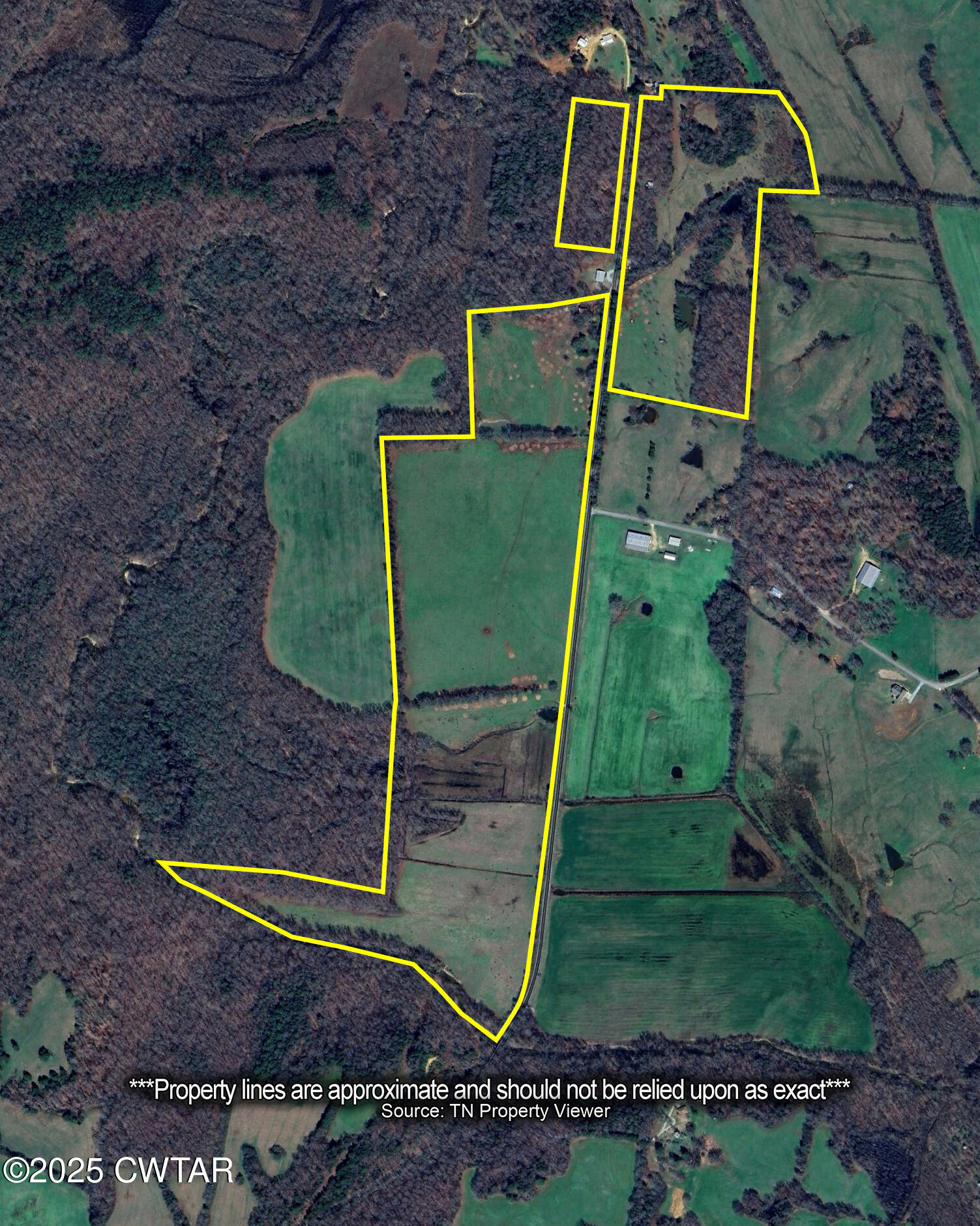 0 Cub Creek Hall Road Parsons, TN 38363 - Photo 19 of 19 Property Lines