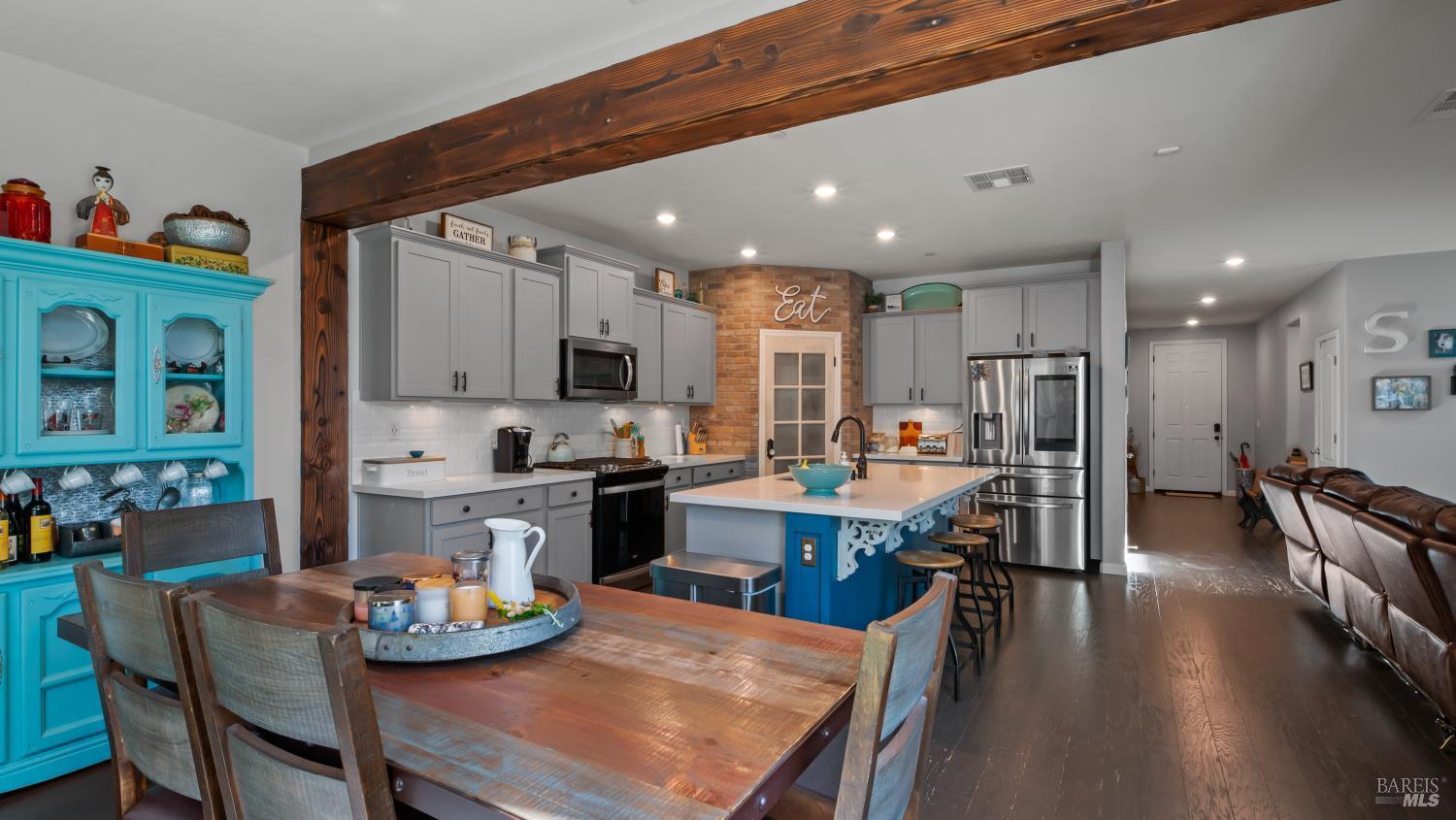 2382 Sheldon Drive Fairfield, CA 94533 - Photo 16 of 63 a large kitchen with a table and chairs