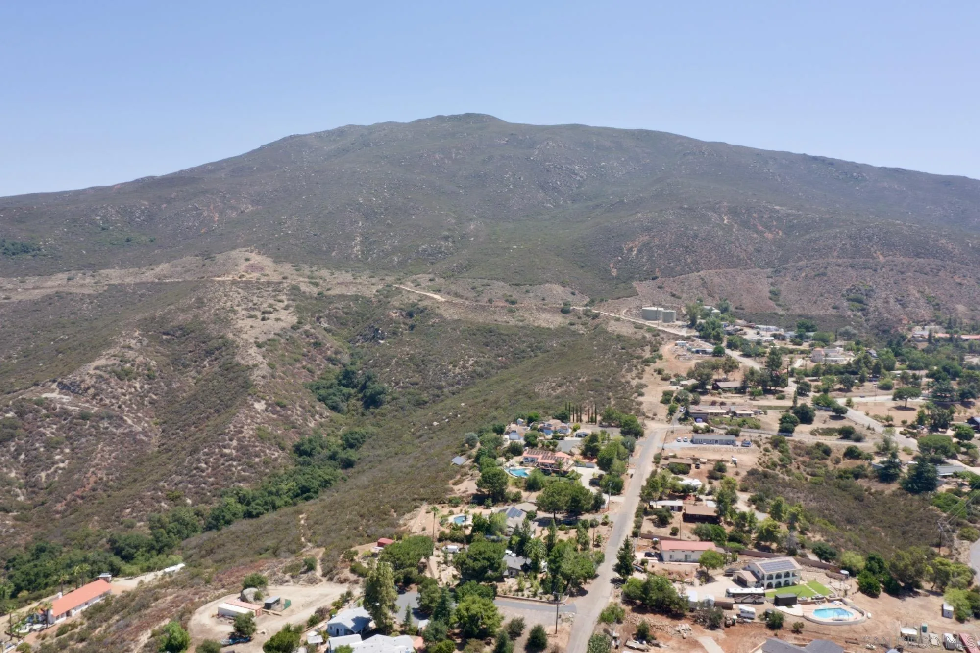 Victoria Drive, Unit 18 Alpine, CA 91901 - Photo 22 of 58 a view of a city with mountains in the background