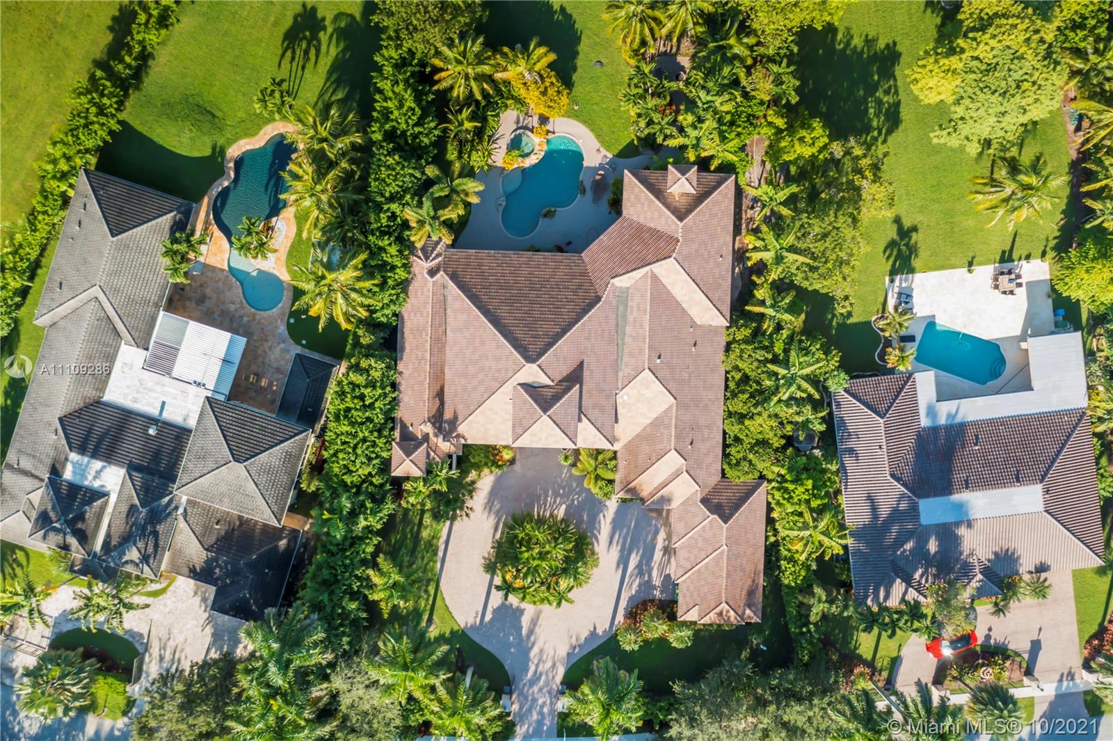 0 Ranch Road Weston, FL 33326 - Photo 9 of 16 an aerial view of a house with a yard and garden