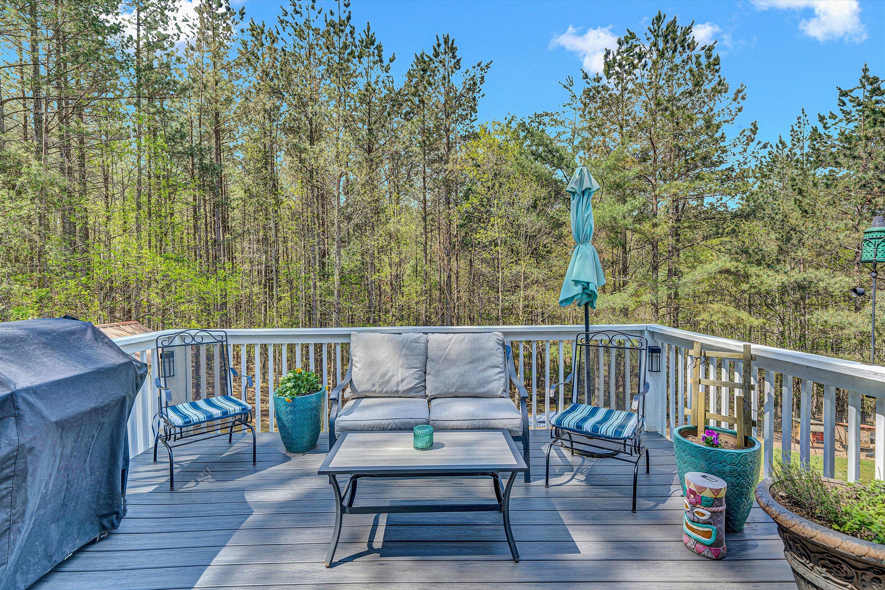 781 Holland Road Callaway, VA 24067 - Photo 17 of 42 a view of roof deck with furniture
